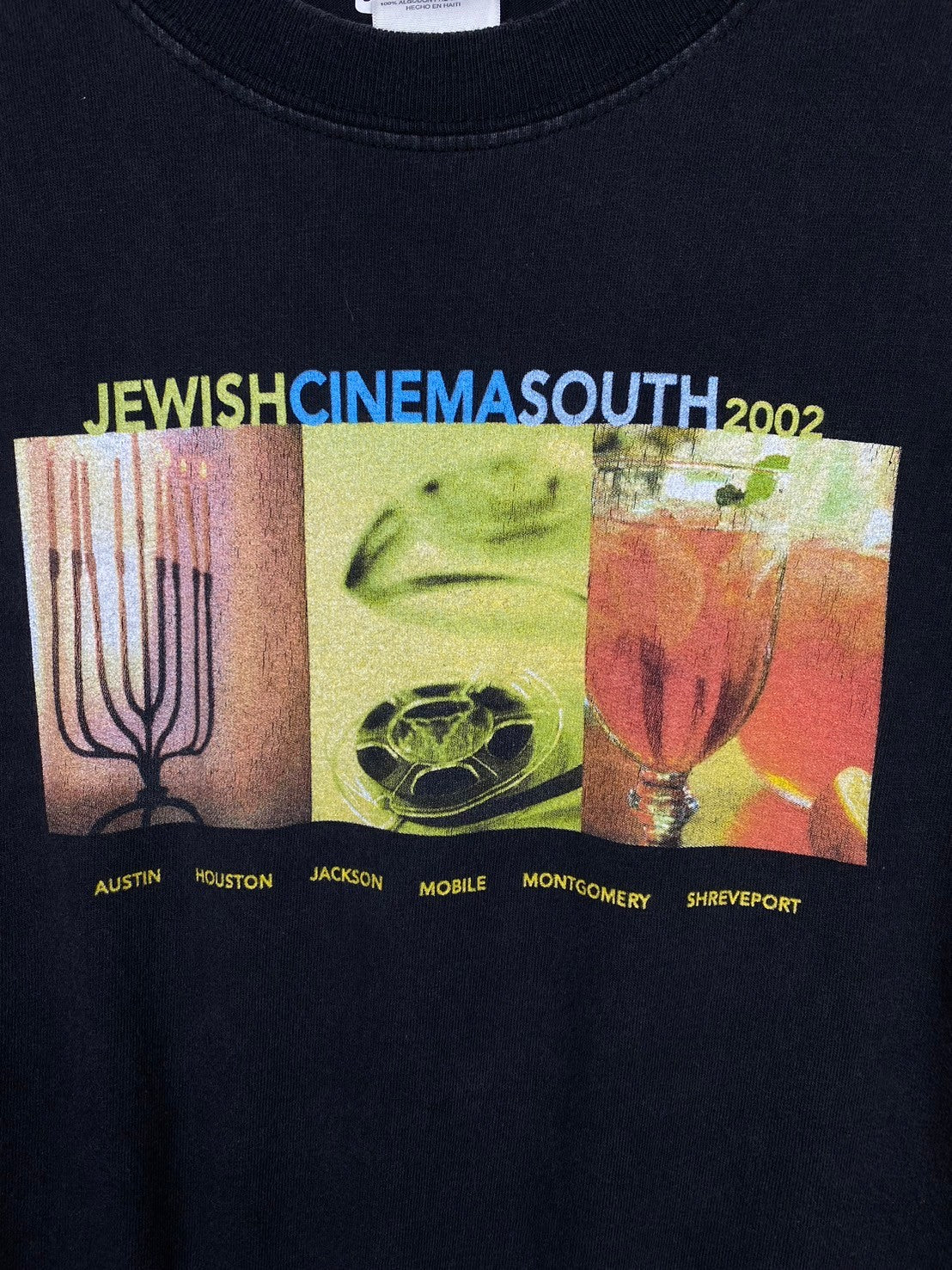 Vintage Jewish Cinema South Flim Festival T-Shirts DO251