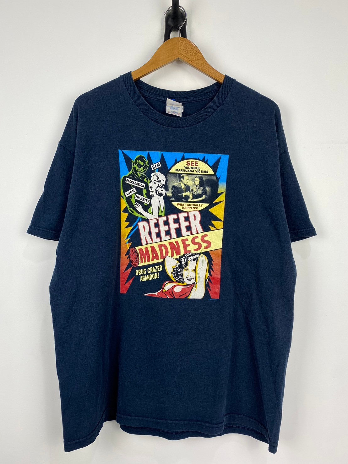 Vintage Reefer Madness Movie Promo T-Shirts DO232