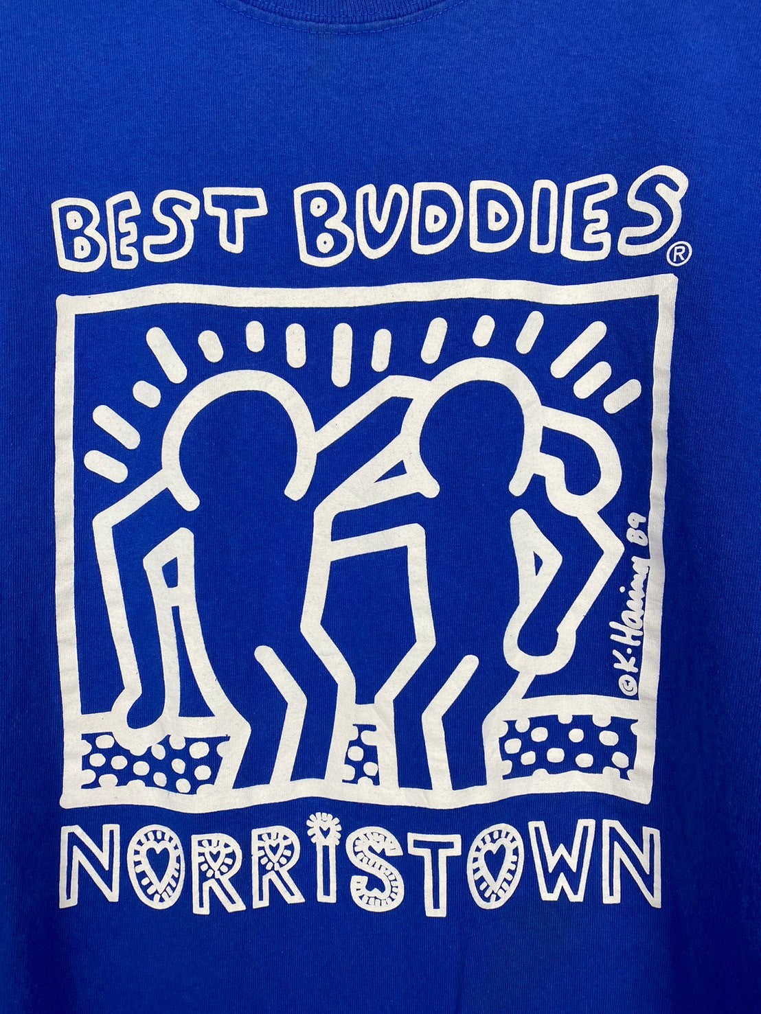 Vintage Keith Haring Best Buddies T-Shirts DO160