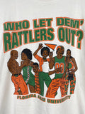 Vintage Who Let Dem' Rattles Out? T-Shirts  DAT598