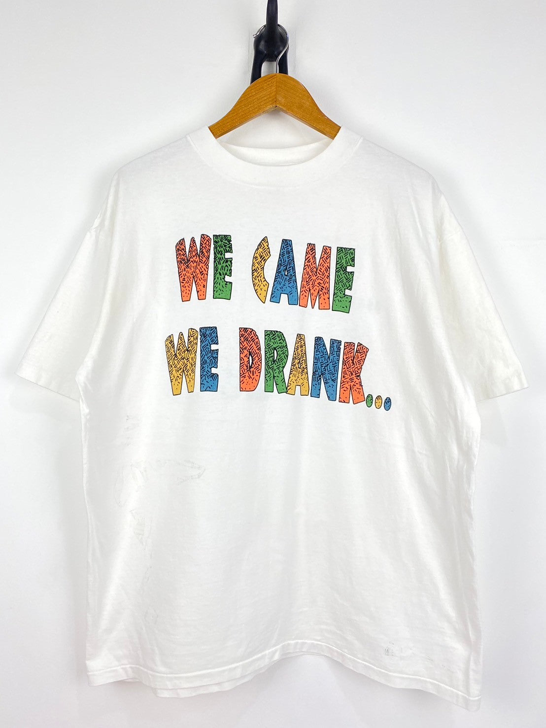 Vintage We Came We Drank T-Shirts DO136