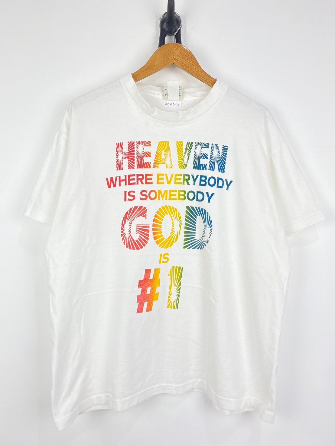 Vintage God Is Number One T-Shirts DO73