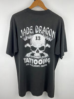 Vintage jade Dragon Tattooing T-Shirts