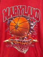 Vintage Maryland Basketball Long Sleeves Tees DAT391