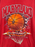 Vintage Maryland Basketball Long Sleeves Tees DAT391