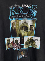 Vintage KBLX Music Festival T-Shirts DAT396