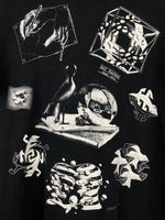 Vintage Mc Escher Multi-Print T-Shirts DAT361