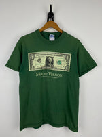 Vintage Mount Vernon Dollar Bill T-Shirts DAT373