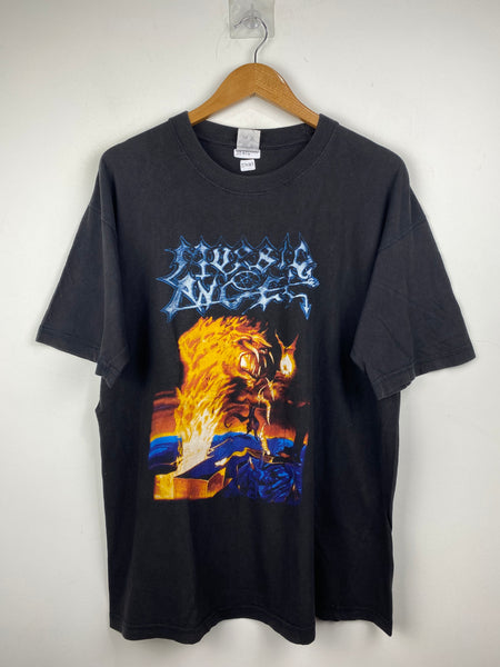 Vintage Morbid Angel Formulas Fatal To The Flesh T-Shirts DD406