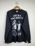 Vintage Toni Braxton Just Be Man About It! L/S Tees DD557