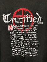 VIntage The Crucified Getting A Grip On Things T-Shirts DD957