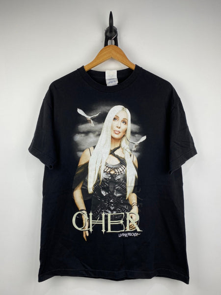 Vintage Cher Living Proof Tour T-Shirts DD937